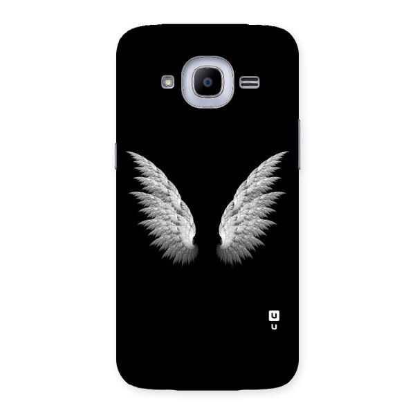 White Wings Back Case for Samsung Galaxy J2 2016
